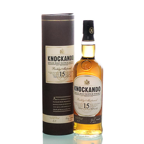 Knockando 15 YO Single Malt Whisky 43% vol. 0,70l