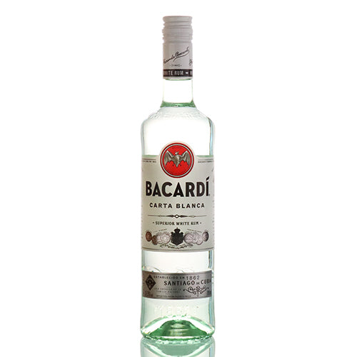 Bacardi Carta Blanca Rum 38% vol. 0,70l