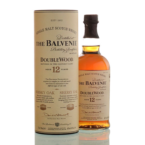 The Balvenie 12 YO Double Wood Single Malt Whisky 40% vol. 0,70l