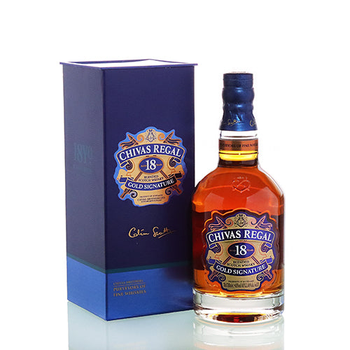 Chivas Regal 18 YO Gold Signature Blended Scotch Whisky 40% vol. 0,70l
