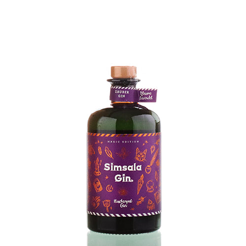 Flaschenpost Gin "Simsala Gin" Magic Edition Pflaume Lavendel 41% vol. 0,50l