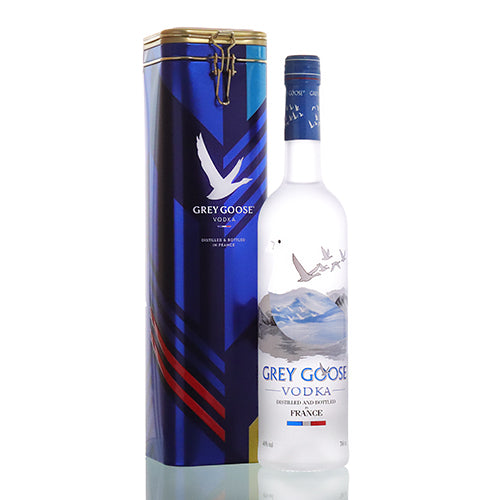 Grey Goose Vodka in Metallbox 40% vol. 0,70l