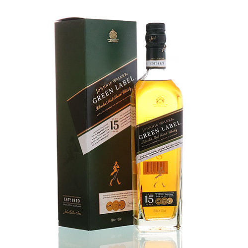 Johnnie Walker Green Label 15 YO Whisky 43% vol. 0,70l