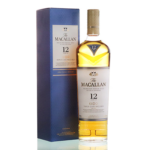 Macallan 12 YO Triple Cask Whisky 40% vol. 0,70l