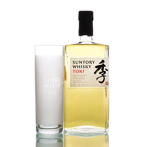 Suntory Toki Japanese Whisky Geschenkset mit Glas offen 43% vol. 0,70l